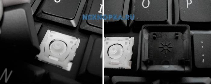 Как снять и почистить кнопки ноутбука
